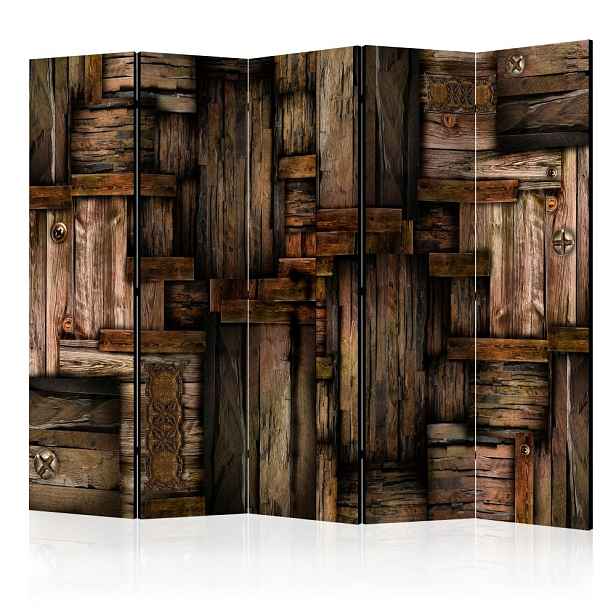 Paraván Wooden puzzle Dekorhome