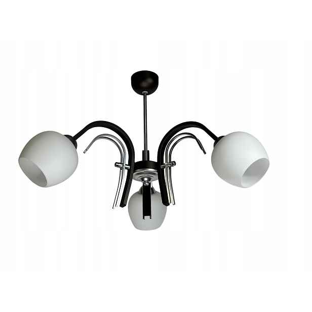 Euro-Lamp Stropní Svítidlo Ika 3 Bronz Klosz bílá koňaková 3X60W Produscent