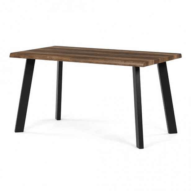 Jídelní stůl Autronic 140x80 cm hnědá MDF HT-F4514 OLW