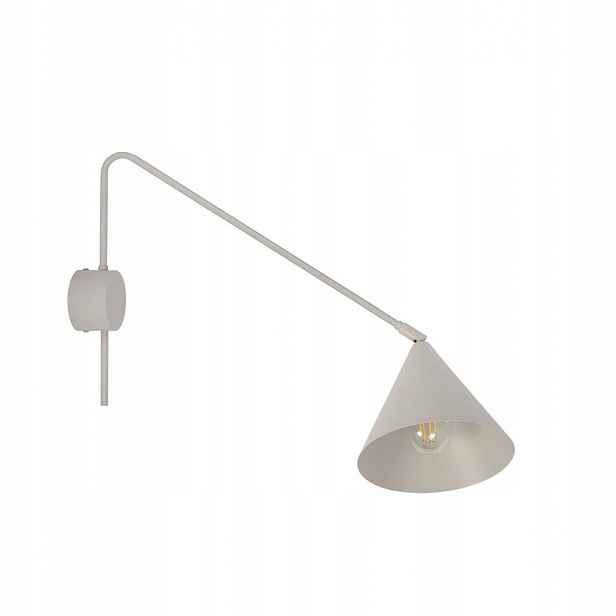 Nástěnné svítidlo Lampa Výložník Šedý Pohyblivý E27 15W Galaxy Sigma Lighting