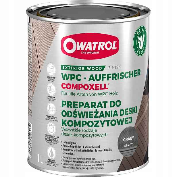 Owatrol Compoxell 1L ochrana prken šedá