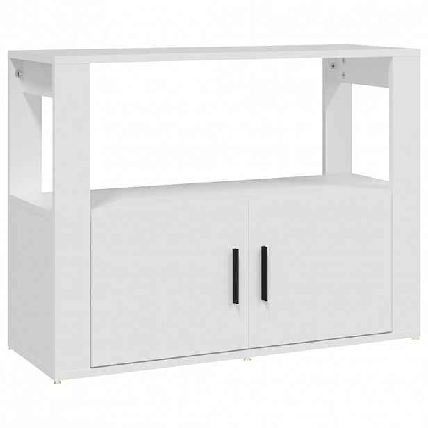 vidaXL Příborník bílý 80x30x60 cm kompozitní dřevo