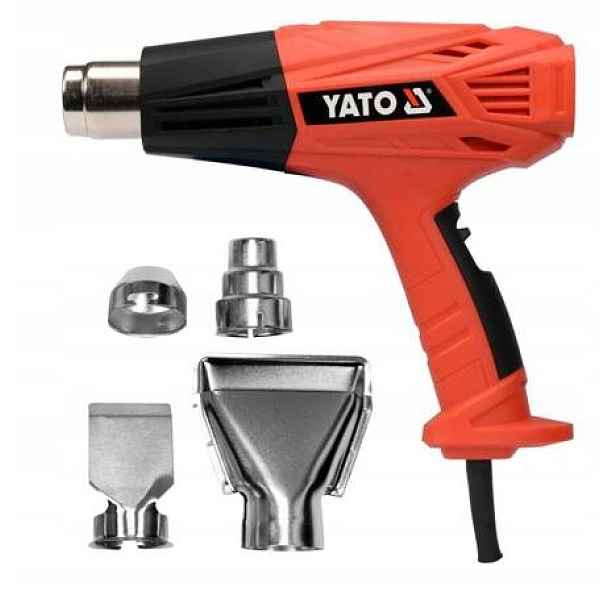 Yato Horkovzdušná Pistole 2000W 450-600C 2 Rychlostní Stupně YT-82294