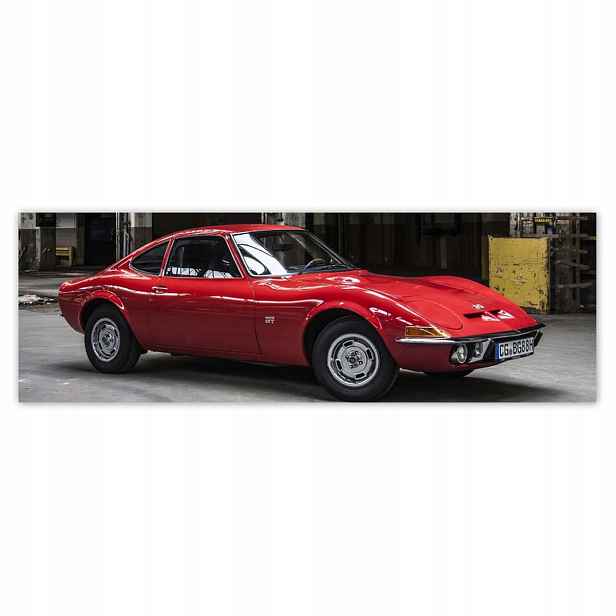 Plakáty 200x66 Červená klasika Opel Gt