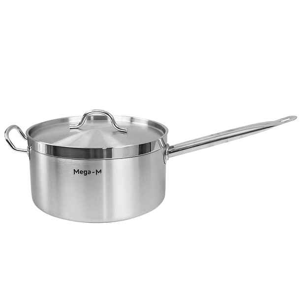 Rendlík s indukčním Víkem 8L z nerezové oceli 26 cm Mega-M Pro