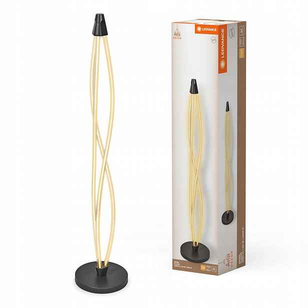 Stojací podlahová lampa 22W 2400lm 3000K Dotyková Šedá Decor