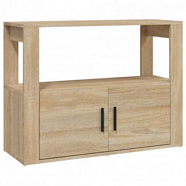 vidaXL Příborník dub sonoma 80x30x60 cm kompozitní dřevo