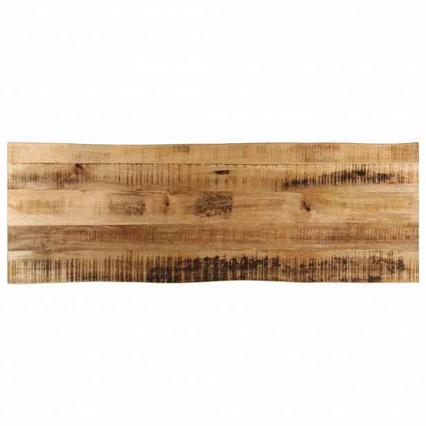 vidaXL Stolní deska živá hrana 140x40x3,8 cm masivní hrubý mangovník