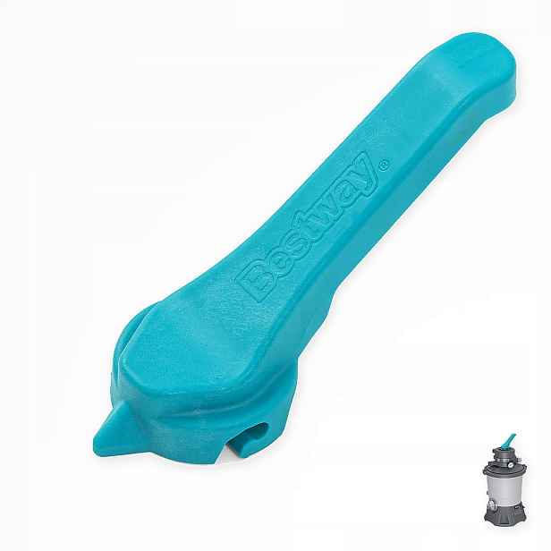 Držák (tyrkysový) Flowclear pro pískovou pumpu Bestway 58515 filtr nový