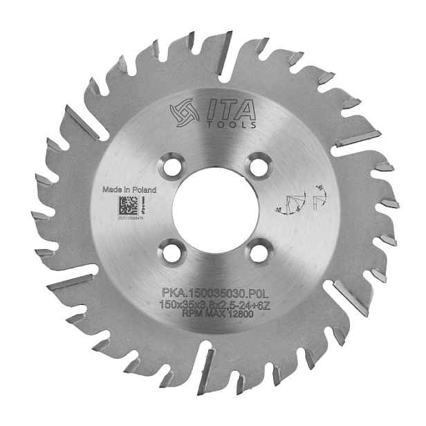 Ita Tools Kotoučová pila Hm pro olepovačky hran 150x35 Z24 K3,8 Lh