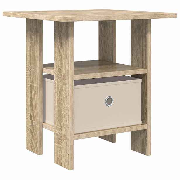 vidaXL Noční stolek Sonoma dub 41 x 40 x 45 cm Kompozitní dřevo