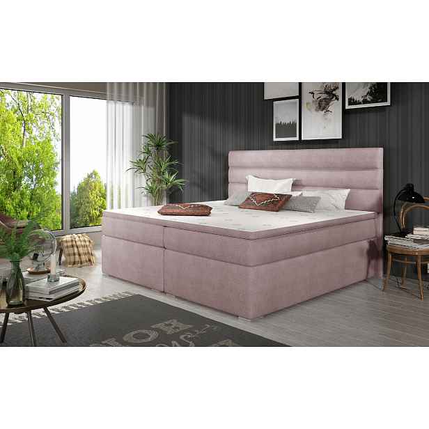 Boxspring Softy Rozměr: 140 x 200 cm, látka: Omega 91