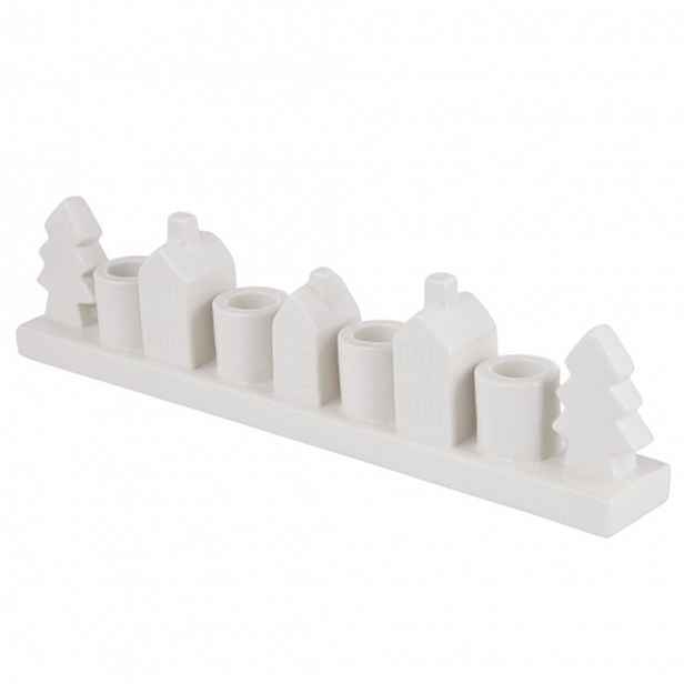 Butlers AMSTERDAM Svícen na 4 dlouhé svíčky 34 cm