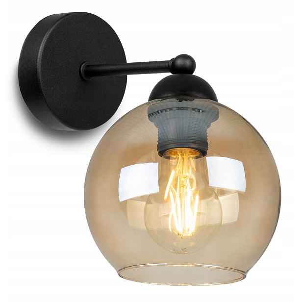 Moderní Lampa Knkiet Elegantní Skleněné Stínítko