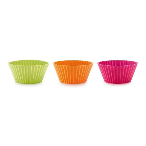 Silikonové formy na muffiny v sadě 12 ks ø 7 cm – Lékué