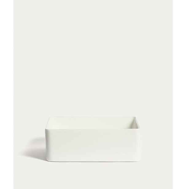 Bílé keramické umyvadlo 36,5x36,5 cm Ovara – Kave Home