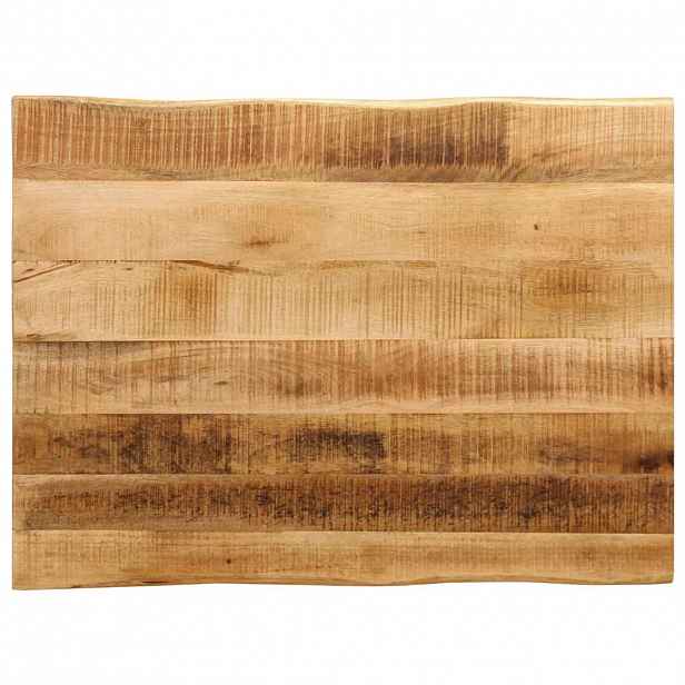 vidaXL Stolní deska živá hrana 70x60x3,8 cm masivní hrubý mangovník