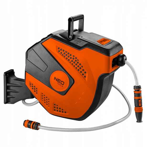 Zahradní hadice s navijákem Neo Tools 22 m 13 mm Pvc