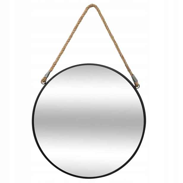 Zrcadlo S Lanem pro zavěšení Loft 55 cm