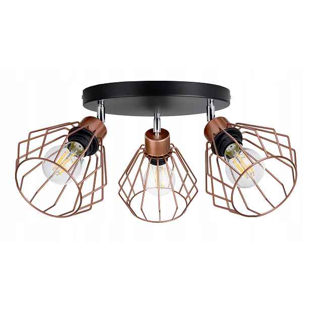 Lampa stropní svítidlo pohyb stropní lustr loft drát briliantový