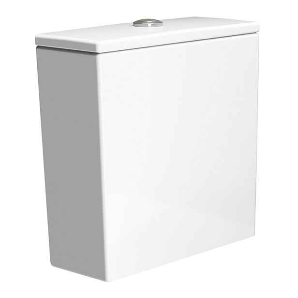 GSI KUBE X nádržka k WC kombi, bílá ExtraGlaze