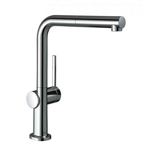 Hansgrohe Talis M54 - Dřezová baterie Talis s výsuvnou koncovkou, EcoSmart, chrom 72845000