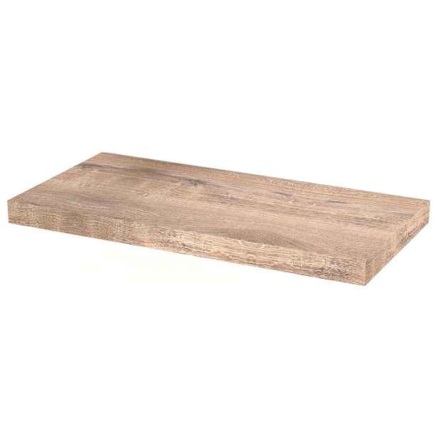 Sapho AVICE deska pod umyvadlo 80x39cm, tl.5cm, dub Rover