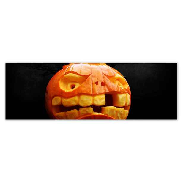 Plakáty 200x66 Halloween Dýně