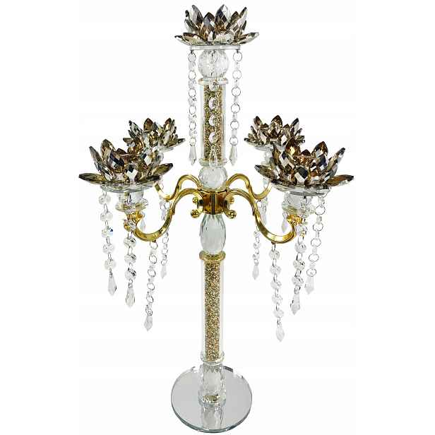 Kandelabra 61 cm svícen Kandelabr svícny CH232246-5G
