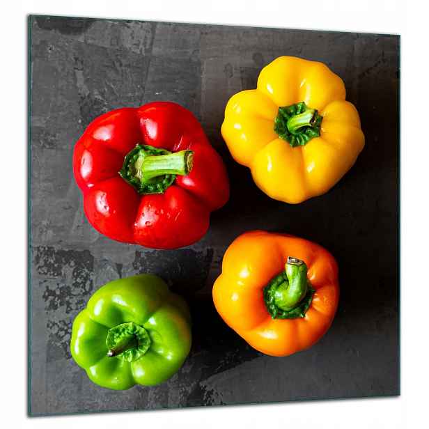 Skleněná Ochranná Deska Panel Lepidlo 60x65 Paprika