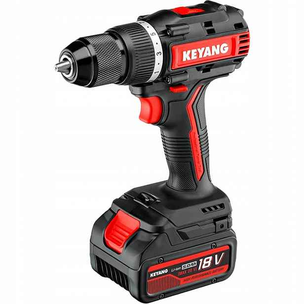 Bezkartáčový aku vrtačka 18 V Keyang