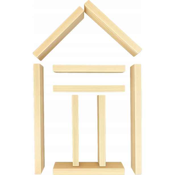 Domeček Hotel pro hmyz Zedník Velký D1 XXL 50 cm Udělej si sám Na Kroucení
