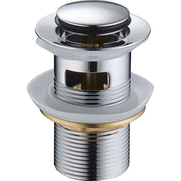 Výpusť click-clack s přepadem Mexen 79925 chrom