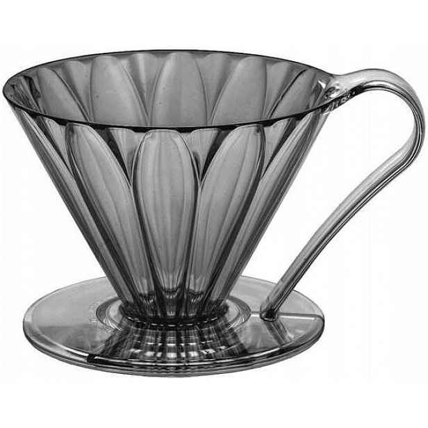 Cafec Drip kávovar Tritan Flower Dripper černý velikost cup4