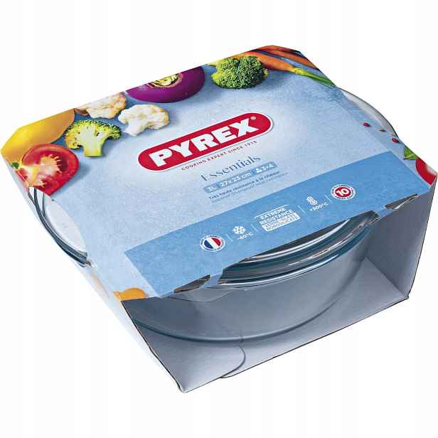 Hrnec s poklicí varné sklo Pyrex 21,5 cm