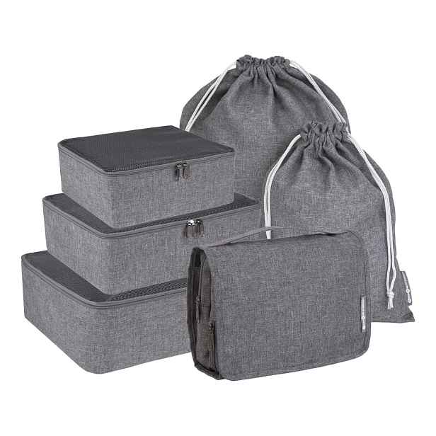 Cestovní organizéry v sadě Travel Collection – Bigso