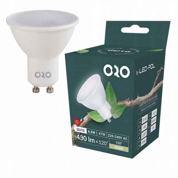 Sada 10 X Led Žárovka GU10 430LM 6,5W Dvoudenní Barva