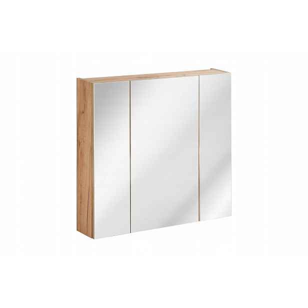 Szafka z lustrem 80 cm Capri Oak