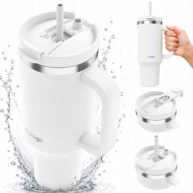 Termohrnek S Brčkem Contigo Streeterville Tumbler Salt 1200 ML