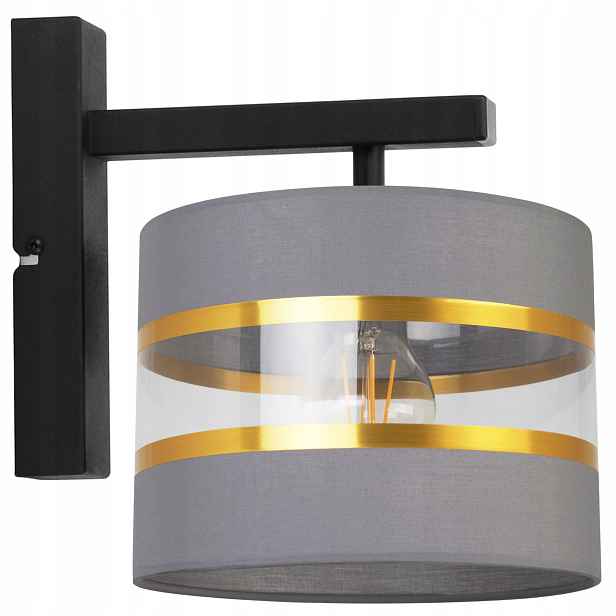 Nástěnná Lampa Nástěnné Svítidlo Elegantní Zlatá 20 CM