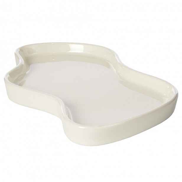 Butlers SHADE Dekorační talíř 27 cm - béžová