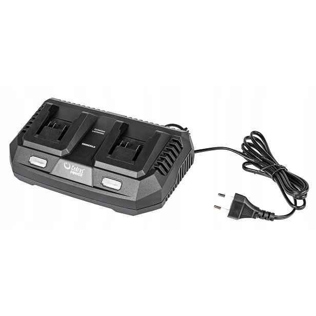 Nabíječka Akumulátorů Dvojitá Cedrus DCH3.0 Power+ 20V 3,0A
