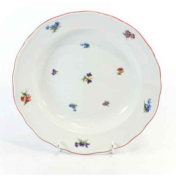 talíř d24cm hluboký RAK. HÁZENKA, čes.porcelán