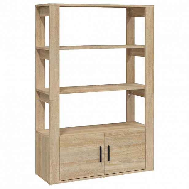 vidaXL Příborník dub sonoma 80x30x119,5 cm kompozitní dřevo