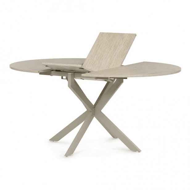Jídelní stůl Autronic 120x120 cm béžová Melamin DT-I1120 TRV