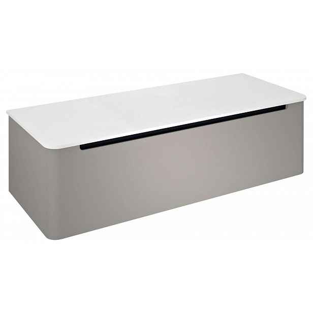 Sapho Kerala - Umyvadlová skříňka 120x48x35 cm, 1 zásuvka, agila KR120-4343