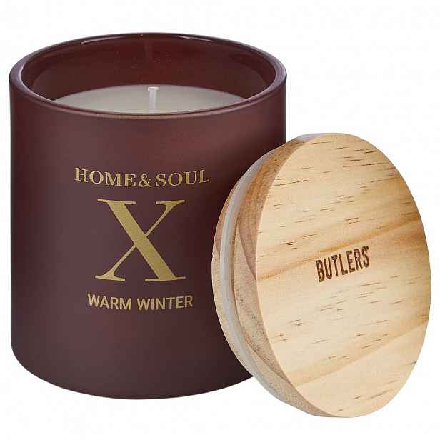 Butlers HOME & SOUL Vonná svíčka se sójovým voskem Warm Winter