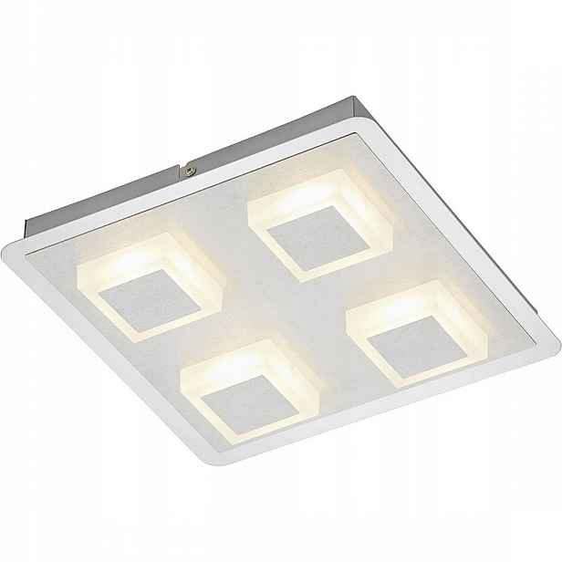 Led lampa Stropní Svítidlo stropní 4x4,8W Barva 3000K Stříbrná Chrom Obývací pokoj Ložnice
