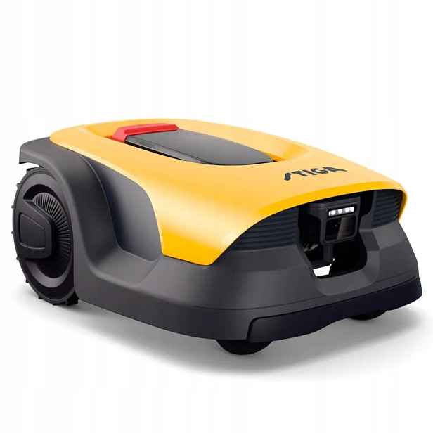 Robotická sekačka Samojezdná sekačka Stiga A 6V Pro pozemky do 600 m2 Bez Kabelu Kamera Ags
