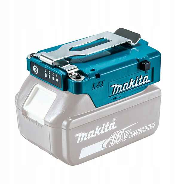 Adaptér pro držák akumulátoru Lxt 14,4/18V Makita TD00000111 Usb pro DFJ212A